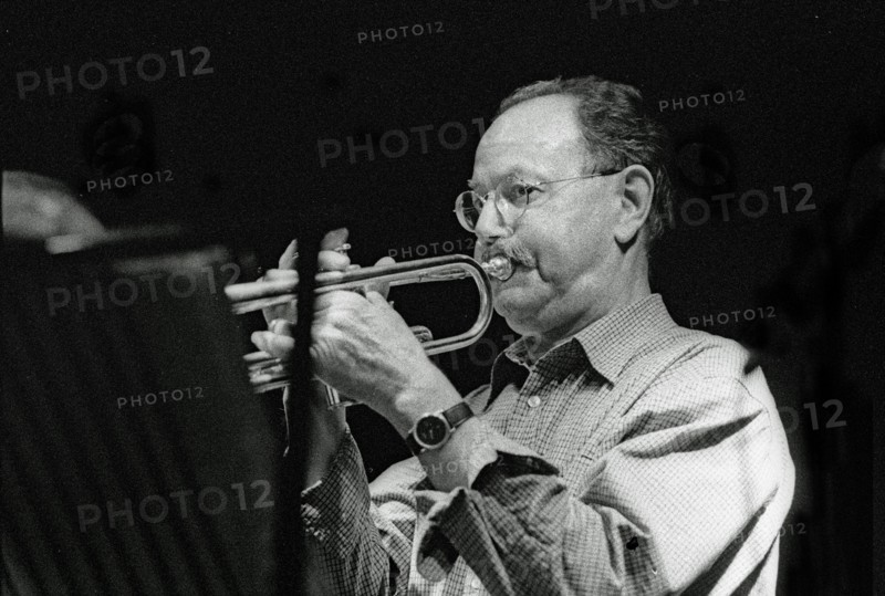 Ian Carr, Nucleus, Ronnie Scott's, Soho, London, July 2000. Creator: Brian O'Connor.