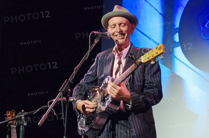 Mark Flanagan, Crawley Blues Club, Hawth, Crawley, West Sussex, 28 Sept 2019. Creator: Brian O'Connor.