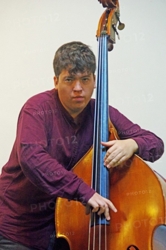 Simon Read, Adrian Cox Quartet, Loughton Methodist Church, Essex, 28 Sept 2019. Creator: Brian O'Connor.