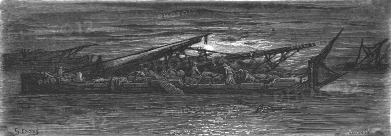 'Between Bridges', 1872.  Creator: Gustave Doré.
