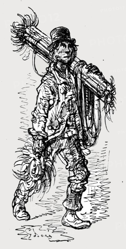 'The Early Riser', 1872.  Creator: Gustave Doré.
