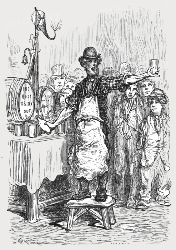'The Ginger Beer Man', 1872.  Creator: Gustave Doré.