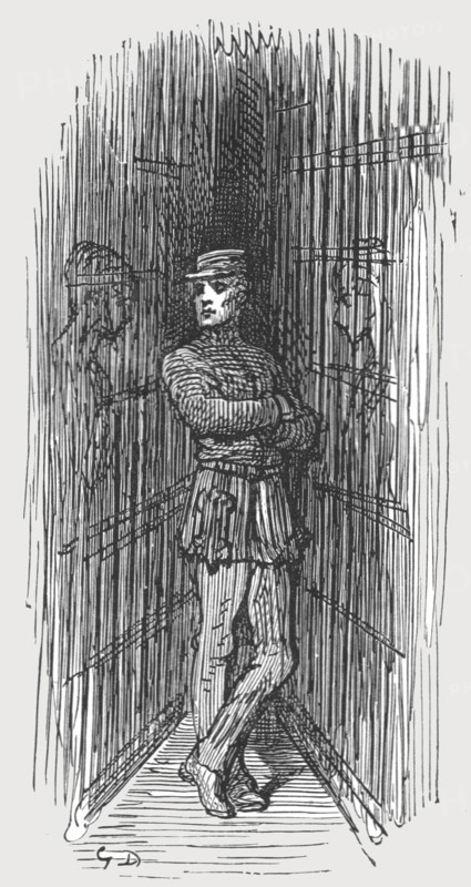 'The Turnkey', 1872.  Creator: Gustave Doré.