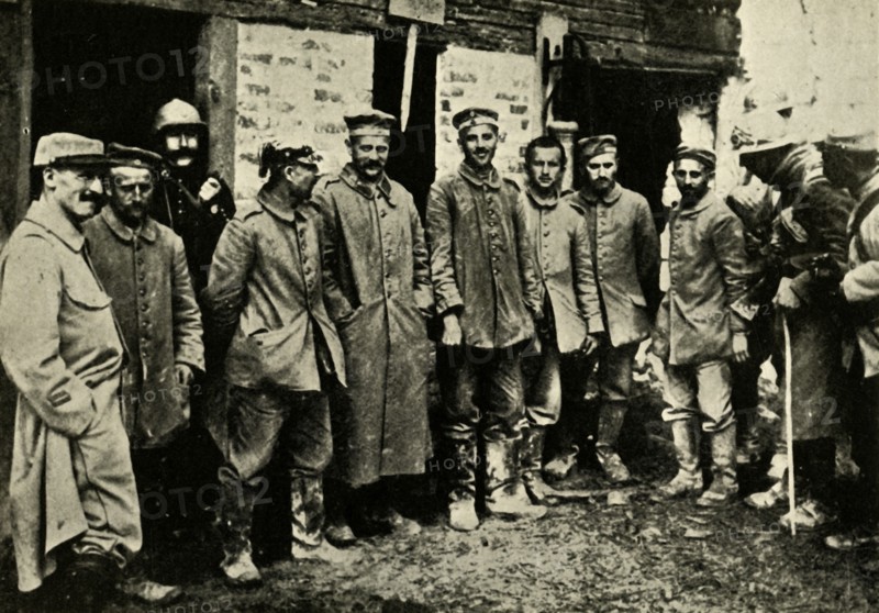 German prisoners of war, Champagne, northern France, First World War, 1915, (c1920). Creator: Unknown.