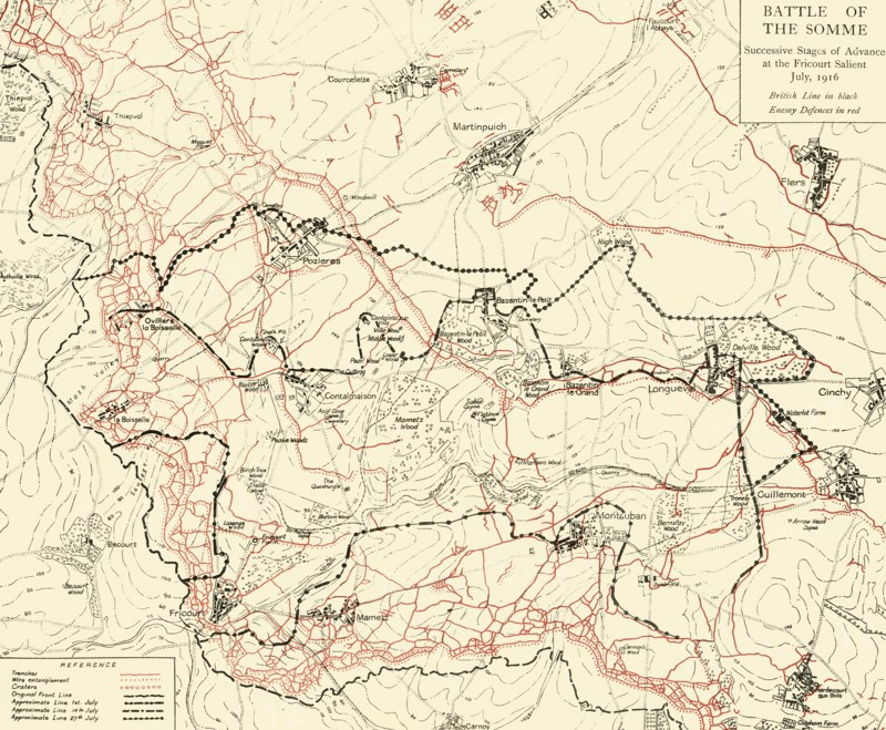 'Battle of the Somme', First World War, July 1916, (c1920). Creator: Unknown.