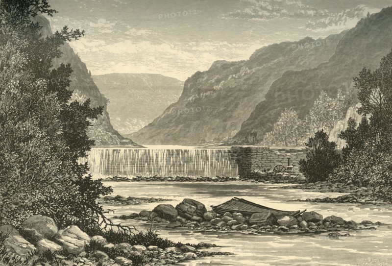 'Breakwater, Ramapo', 1874. Creator: A. Measom.