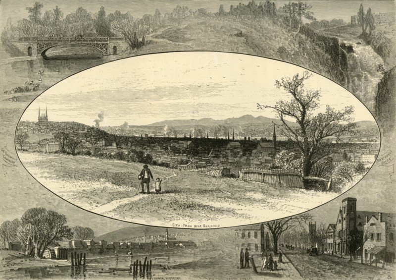 'Troy and Vicinity', 1874. Creator: John Douglas Woodward.
