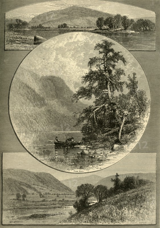 'The Upper Delaware', 1874.  Creator: W.H. Morse.