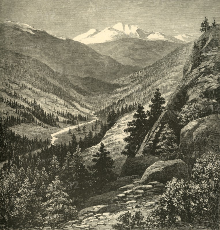 'Gray's Peak', 1874.  Creator: Thomas Moran.