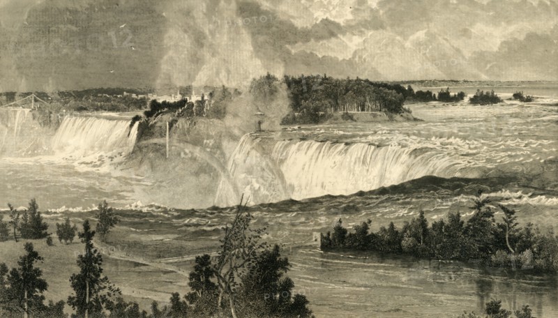 'Niagara', 1872.  Creator: Samuel Valentine Hunt.