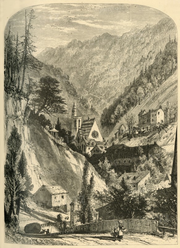 'Machu Chunk, from Foot of Mount Pisgah', 1872.  Creator: Harry Fenn.