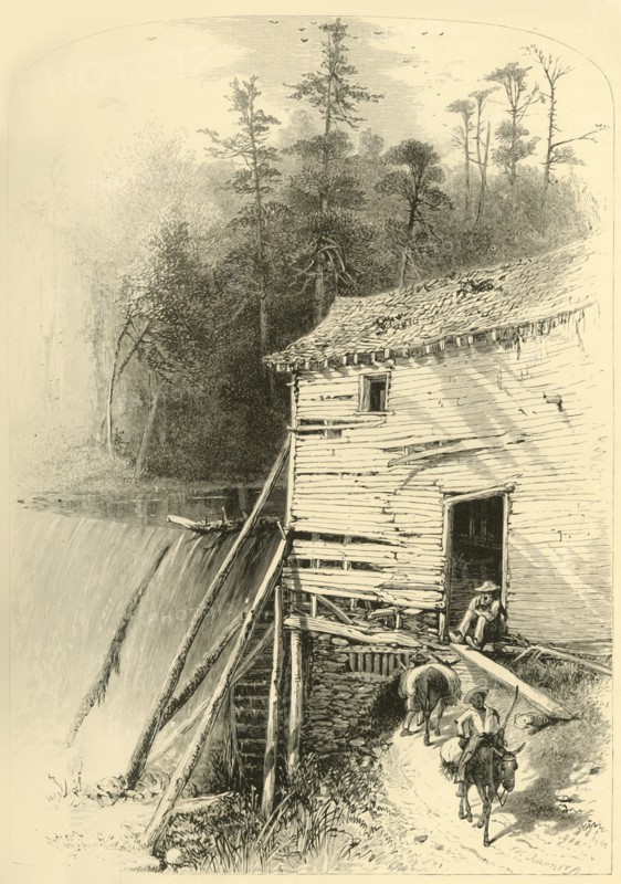 'Old Mill - Reems's Creek', 1872.  Creator: Frederick William Quartley.