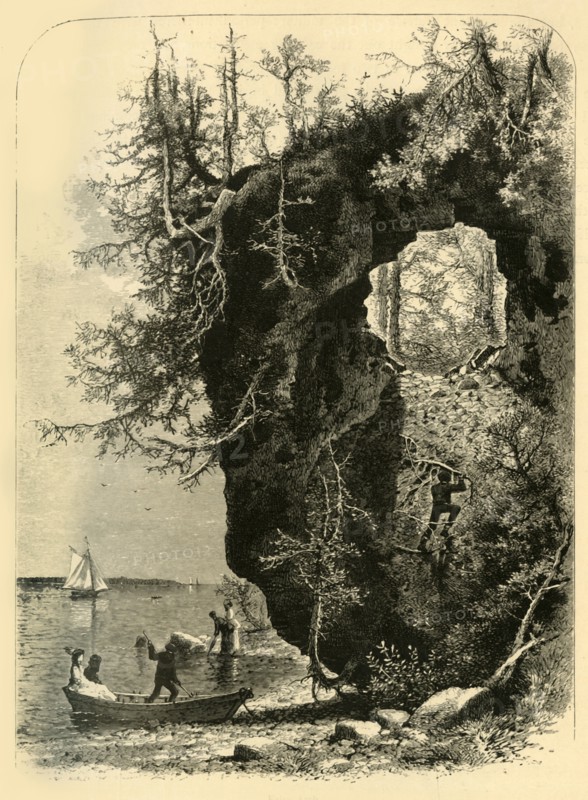 'Fairy Arch', 1872.  Creator: John J. Harley.