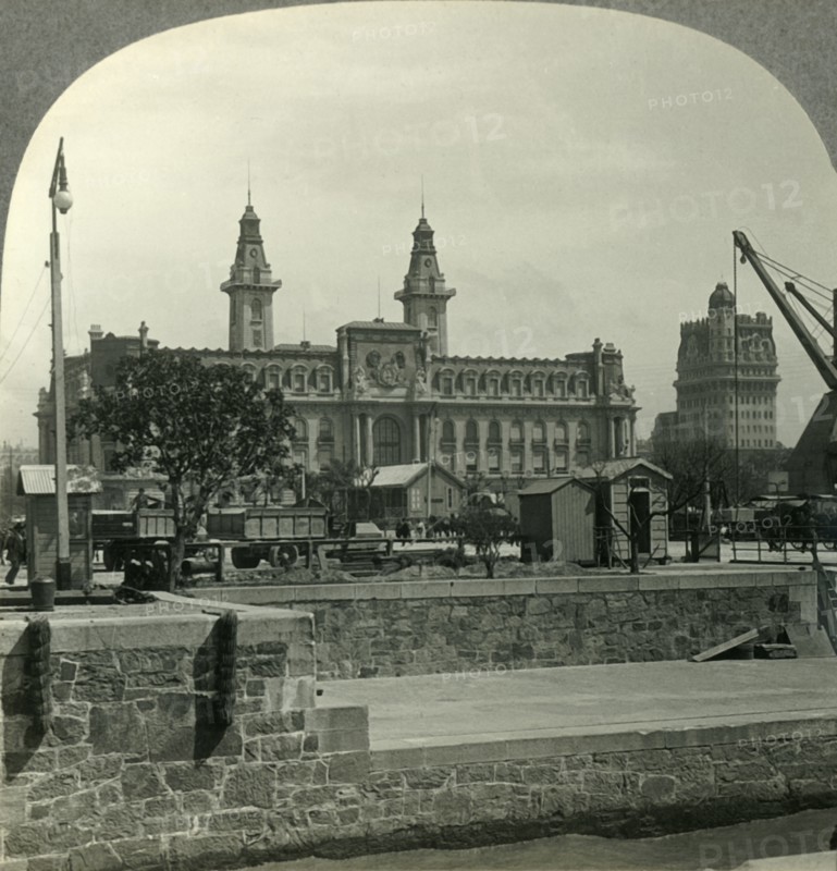 'The Customs Building and Magnificent Y.M.C.A., Buenos Aires, Argentina', c1930s. Creator: Unknown.