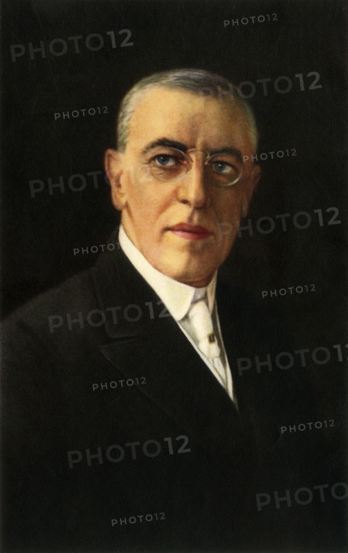 'Dr. Woodrow Wilson', 1917. Creator: Unknown.