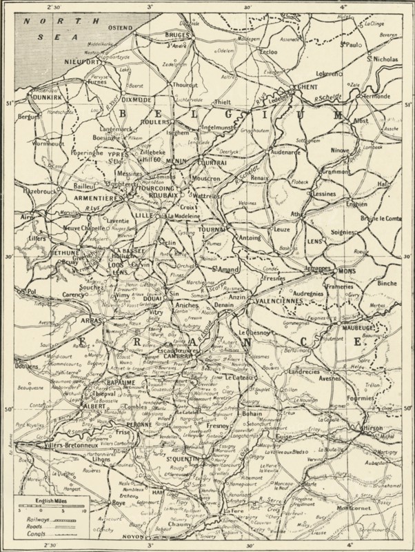 'The Great Arras Battle Area', 1917. Creator: Unknown.