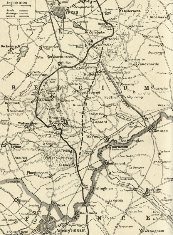 'The Battle of Messines', 1917. Creator: Unknown.