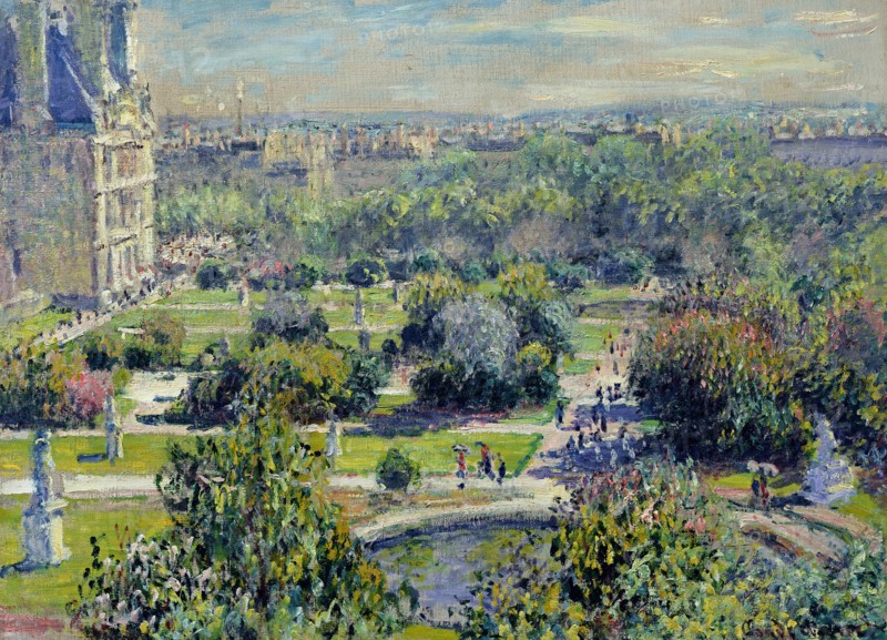 The Tuileries Gardens, 1876. Creator: Monet, Claude (1840-1926).