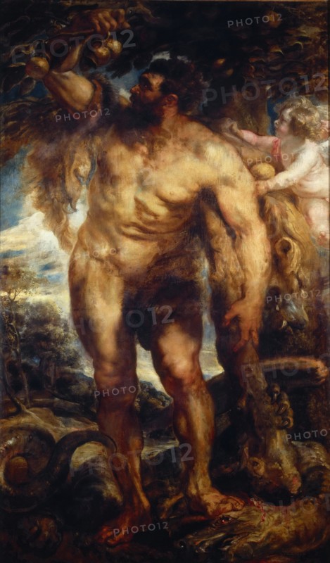 Hercules in the Garden of the Hesperides, 1638. Creator: Rubens, Pieter Paul (1577-1640).