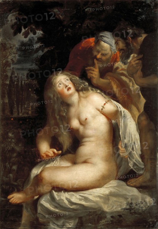 Susannah and the Elders, 1607-1608. Creator: Rubens, Pieter Paul (1577-1640).