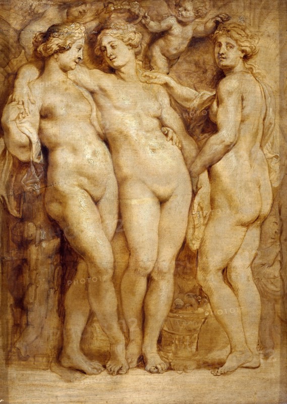 The Three Graces, ca 1620-1623. Creator: Rubens, Pieter Paul (1577-1640).