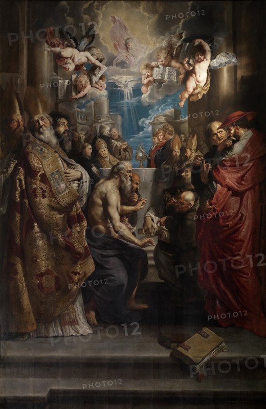 The Disputation of the Holy Sacrament, ca 1609. Creator: Rubens, Pieter Paul (1577-1640).