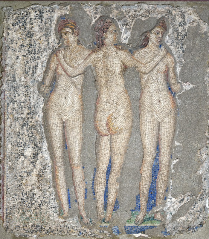 The Three Graces, 1st century. Creator: Classical Antiquities.