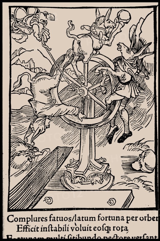 Illustration to the book "Ship of Fools" by Sebastian Brant, 1497. Creator: Anonymous.