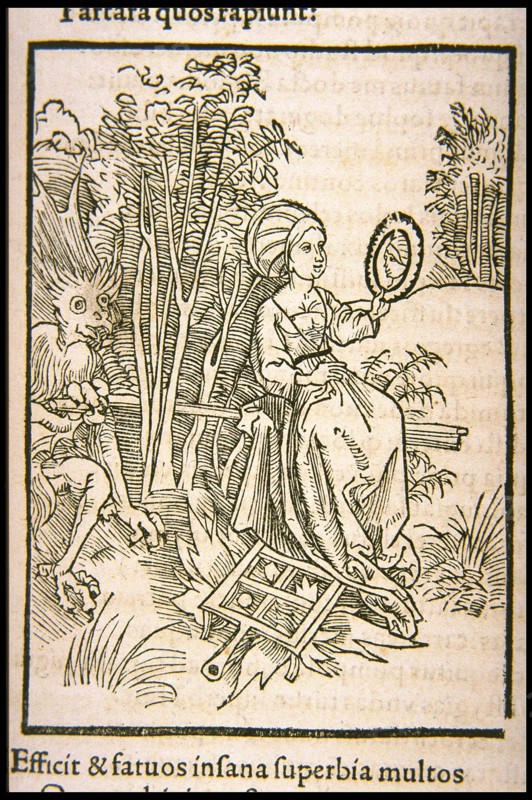 Illustration to the book "Ship of Fools" by Sebastian Brant, 1497. Creator: Anonymous.