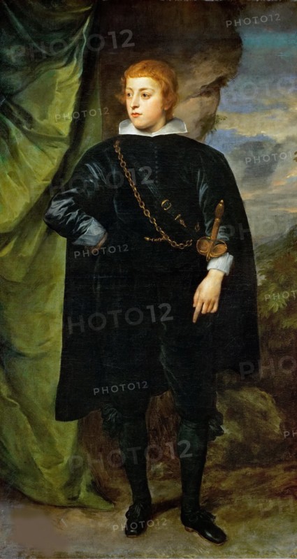 Carlo Emanuele d'Este, Marchese di Borgomanero (1622-1695), c. 1635. Creator: Dyck, Sir Anthony van (1599-1641).