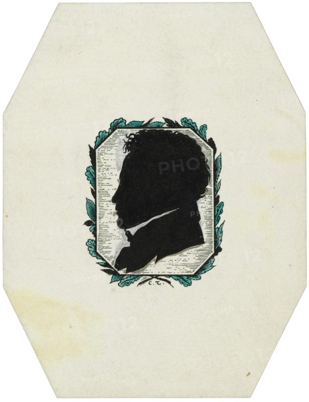 Alexander Pushkin. Illustration to the poem Ruslan and Lyudmila by A. Pushkin, 1921-1926. Creator: Chekhonin, Sergei Vasilievich (1878-1936).