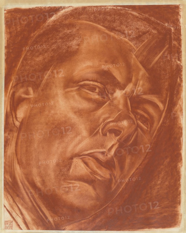Portrait of Boris Grigoriev (1886-1939) , 1922. Creator: Yakovlev, Alexander Yevgenyevich (1887-1938).