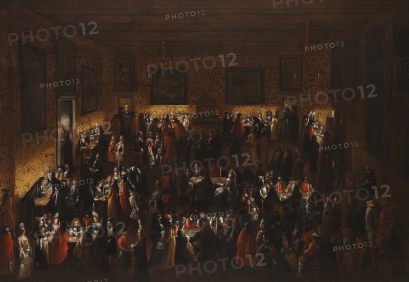 Masked Ball (Il ridotto), Mid of 17th cen.. Creator: Heintz, Joseph, the Younger (ca 1600-after 1674).