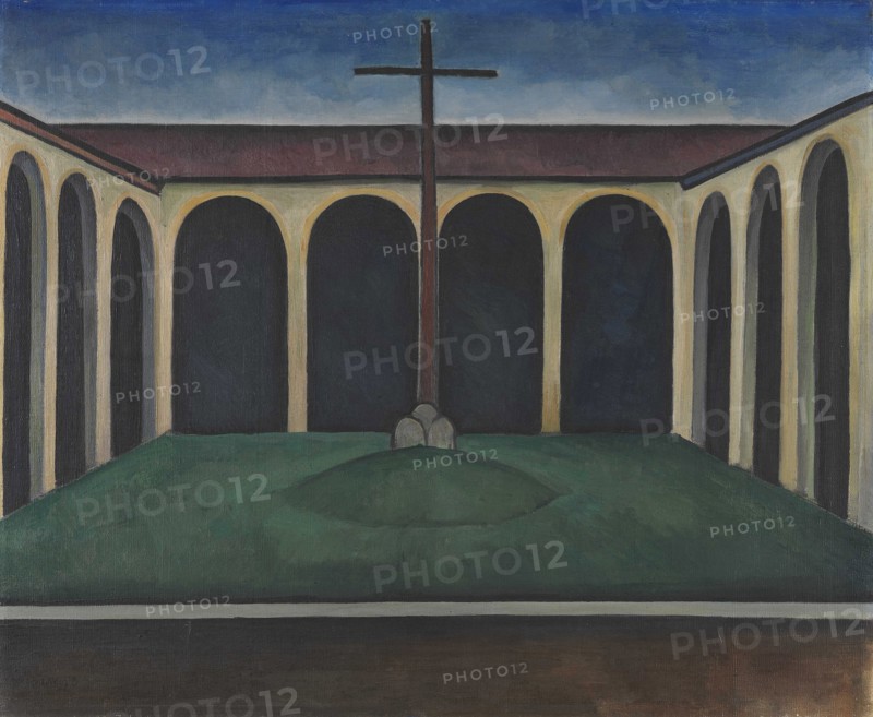 Cloister I, 1913. Creator: Kanoldt, Alexander (1881-1939).