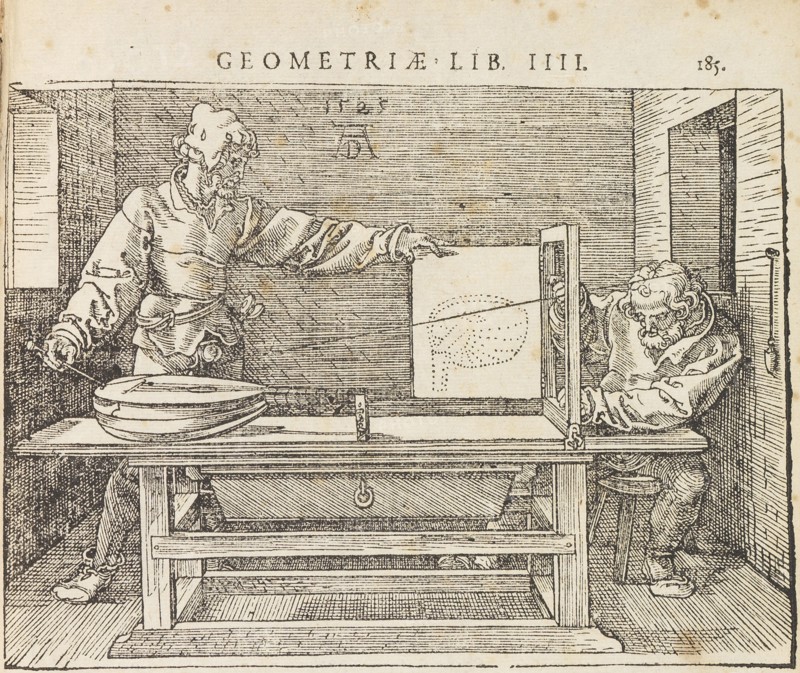 Institutionum geometricarum libri quatuor, 1528. Creator: Dürer, Albrecht (1471-1528).