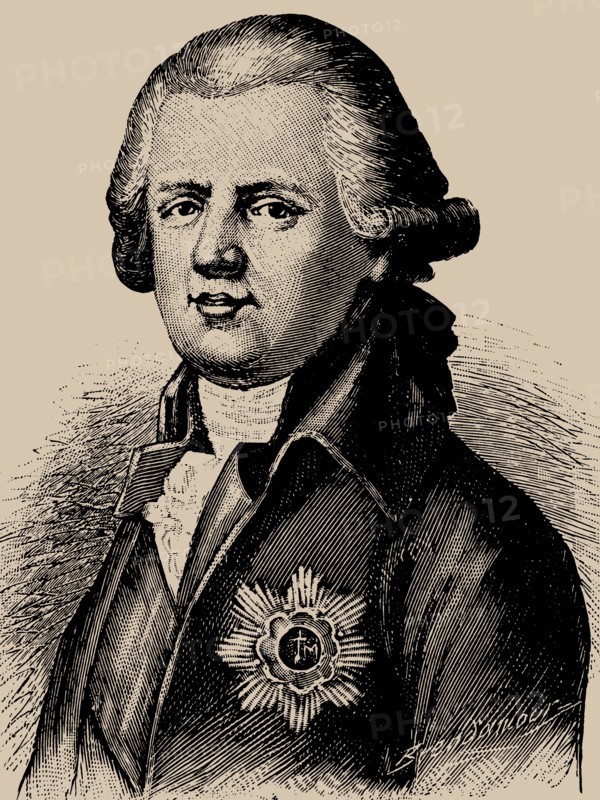 Portrait of Johann Ludwig Graf von Cobenzl (1753-1809). Creator: Brend'amour, Richard (1831-1915).