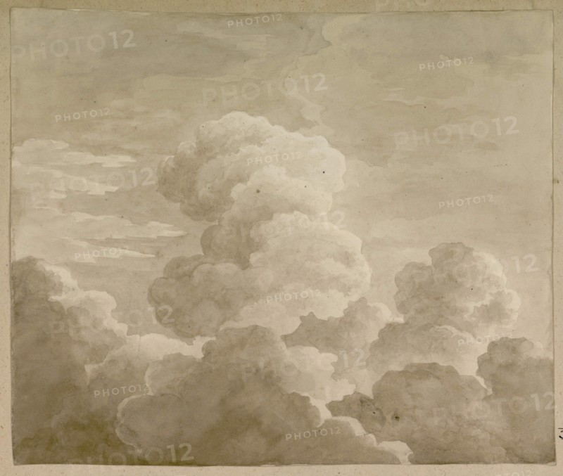 Study of Clouds , 1815. Creator: Castellan, Antoine-Laurent (1772-1838).