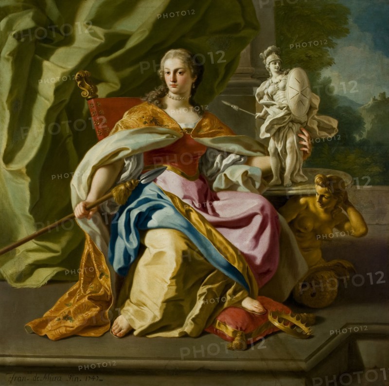 Allegory of the nobility of the order of Malta, 1747. Creator: De Mura, Francesco (1696-1782).