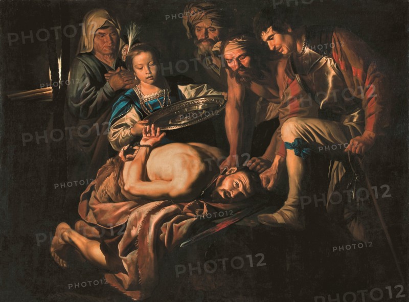 The Beheading of Saint John the Baptist, ca 1640-1645. Creator: Stomer, Matthias (ca.1600-after 1650).