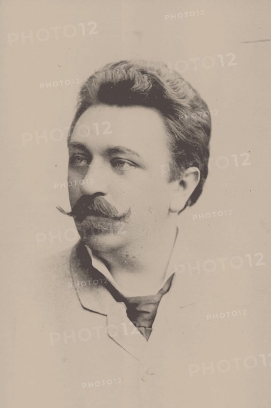 Portrait of the composer Eugen Hildach (1849-1924). Creator: Höffert (1832-1903).