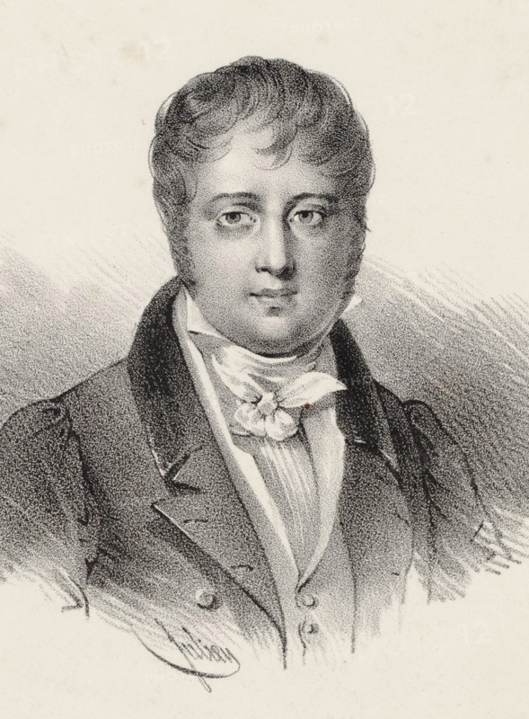 Portrait of the Composer Nicolò Isouard (1775-1818). Creator: Ducarme, Pierre François (active End of 18th - Early 19th cen.).