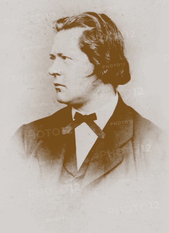 Portrait of the organist and composer Theodor Kirchner (1823-1903). Creator: Anonymous.