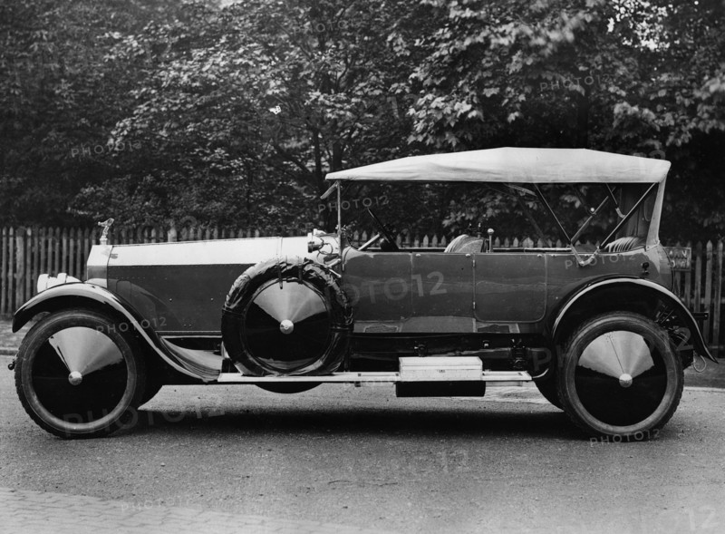 1920 Rolls -Royce Silver Ghost with Grosvenor body. Creator: Unknown.