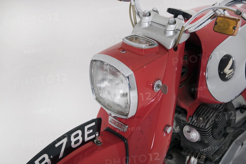 1967 Honda C77 motorcycle. Creator: Unknown.