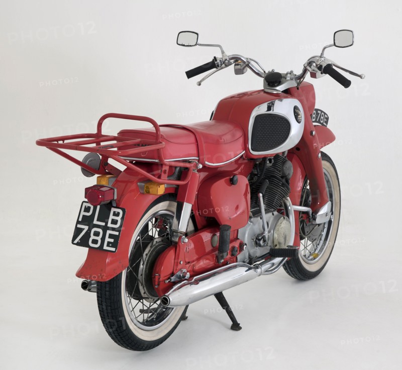 1967 Honda C77 motorcycle. Creator: Unknown.