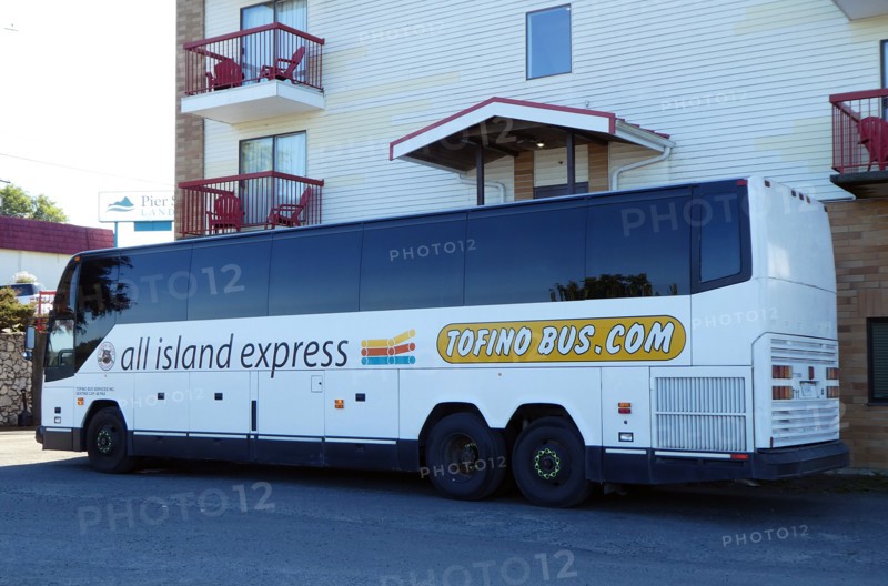 Bus on Vancouver Island, British Columbia, Canada. Creator: Unknown.