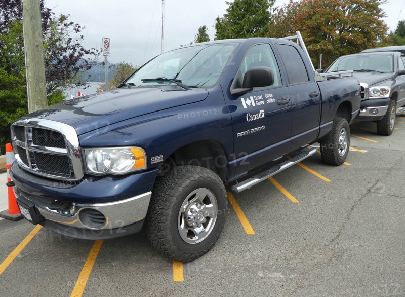 Dodge Ram 2500 Canadian Coastguard truck 2018. Creator: Unknown.