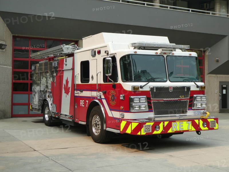Smeal Fire appliance, Vancouver, British Columbia, Canada 2018. Creator: Unknown.
