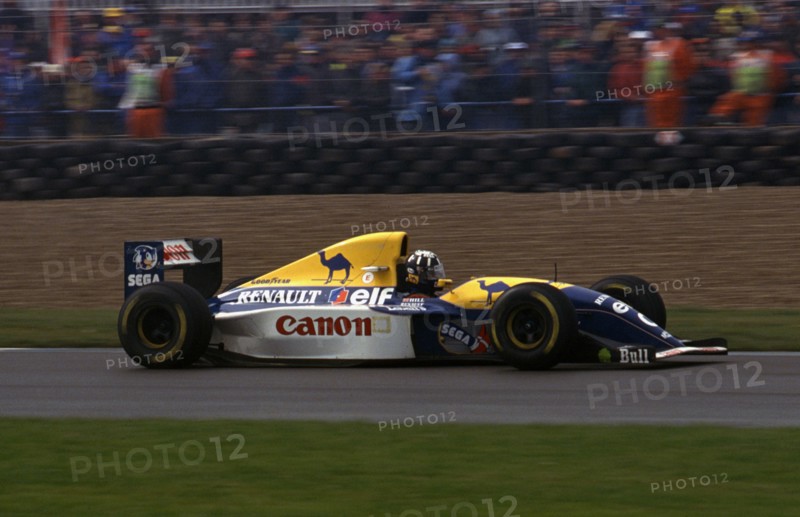 Williams Renault FW15C, Damon Hill, 1993 European Grand Prix. Creator: Unknown.
