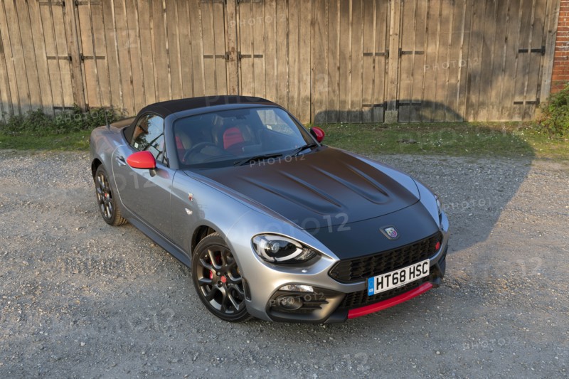 2018 Fiat 124 Abarth Spider. Creator: Unknown.